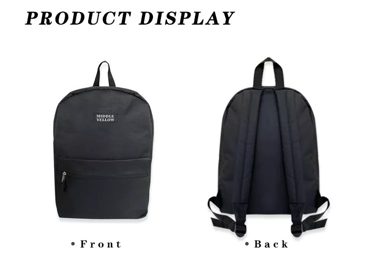 black plain backpack black plain backpack